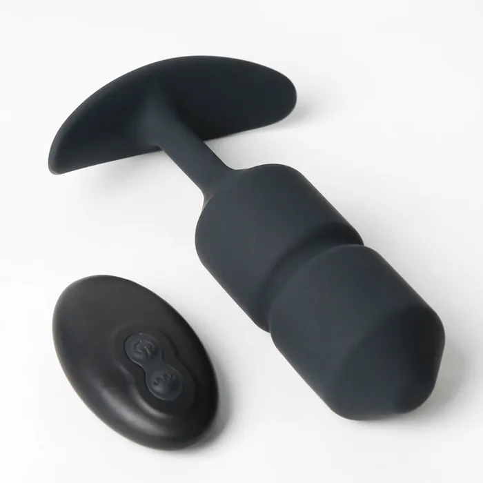 Male Sex Toys FRISKY BUSINESS SG Guilty Pleasure Vibrating Anal Plug with Remote Control