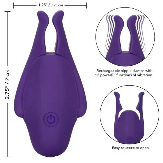 Female Sex Toys CalExotics Nipple Play Rechargeable Nipplettes Female Sex Toys CalExotics Nipple Play Rechargeable Nipplettes