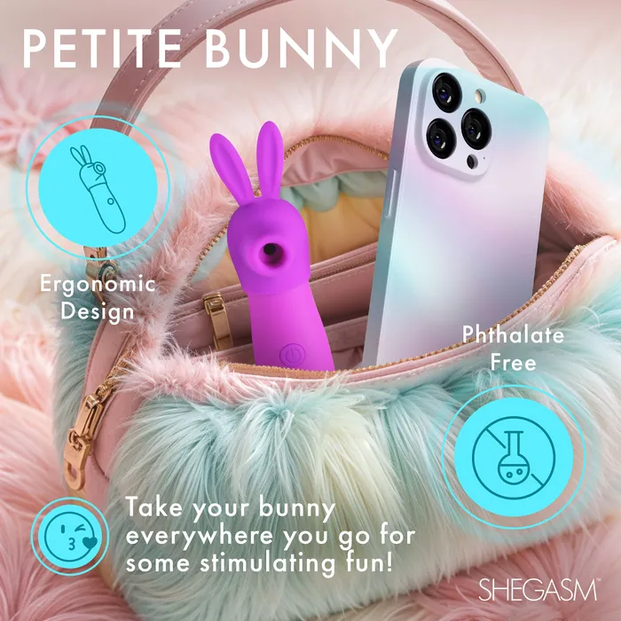 Female Sex Toys Shegasm Bunny Sidekick Suction Clit Stimulator