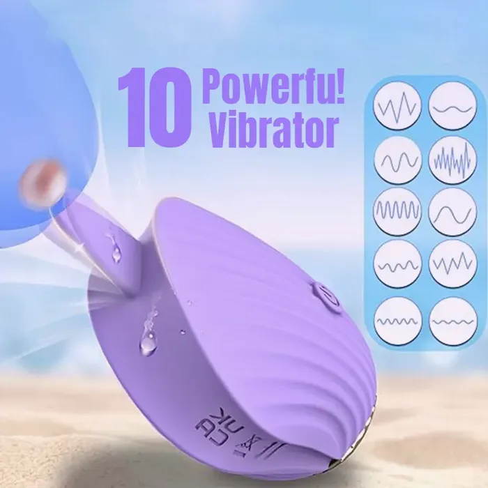 Inyarose Female Sex Toys Scalloped Tongue Vibrator