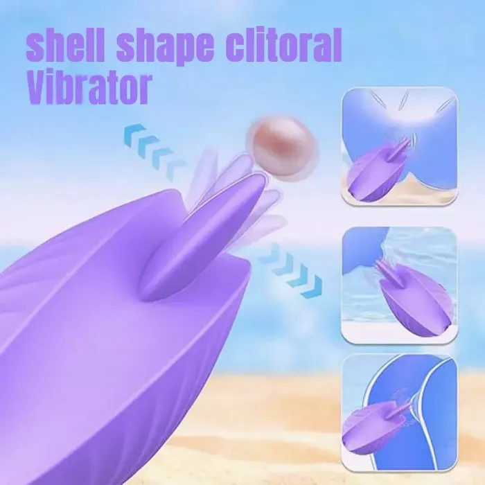 Inyarose Female Sex Toys Scalloped Tongue Vibrator