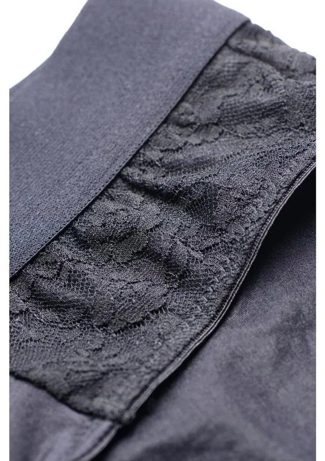 Female Sex Toys STRAP U Strap U Lace Envy Black Crotchless Panty Harness SM
