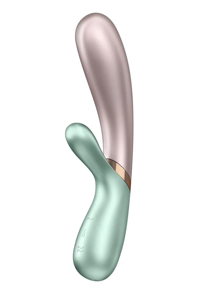 Satisfyer Hot Lover Rechargeable Silicone Warming DualStim Vibrator Satisfyer Female Sex Toys