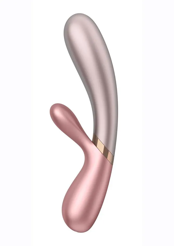 Satisfyer Hot Lover Rechargeable Silicone Warming DualStim Vibrator Satisfyer Female Sex Toys